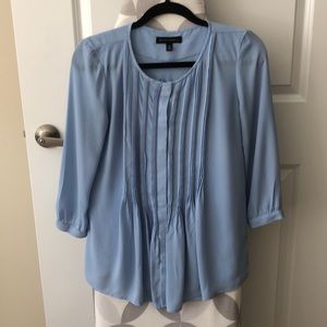 Blue banana republic blouse